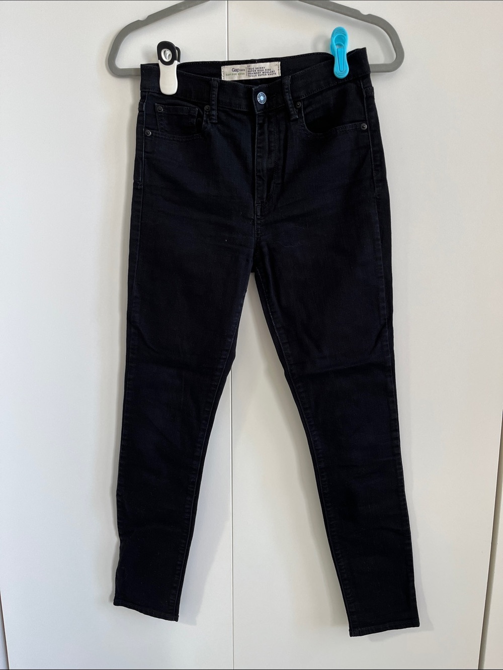 GAP Black Women's Skinny High-Rise Jeans